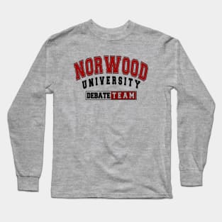Norwood University Debate Team Long Sleeve T-Shirt